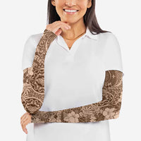 Polynesia Arm Sleeves Hibiscus Hawaiian Tribal Tattoo Retro Pink Pastel - Polynesian Pride
