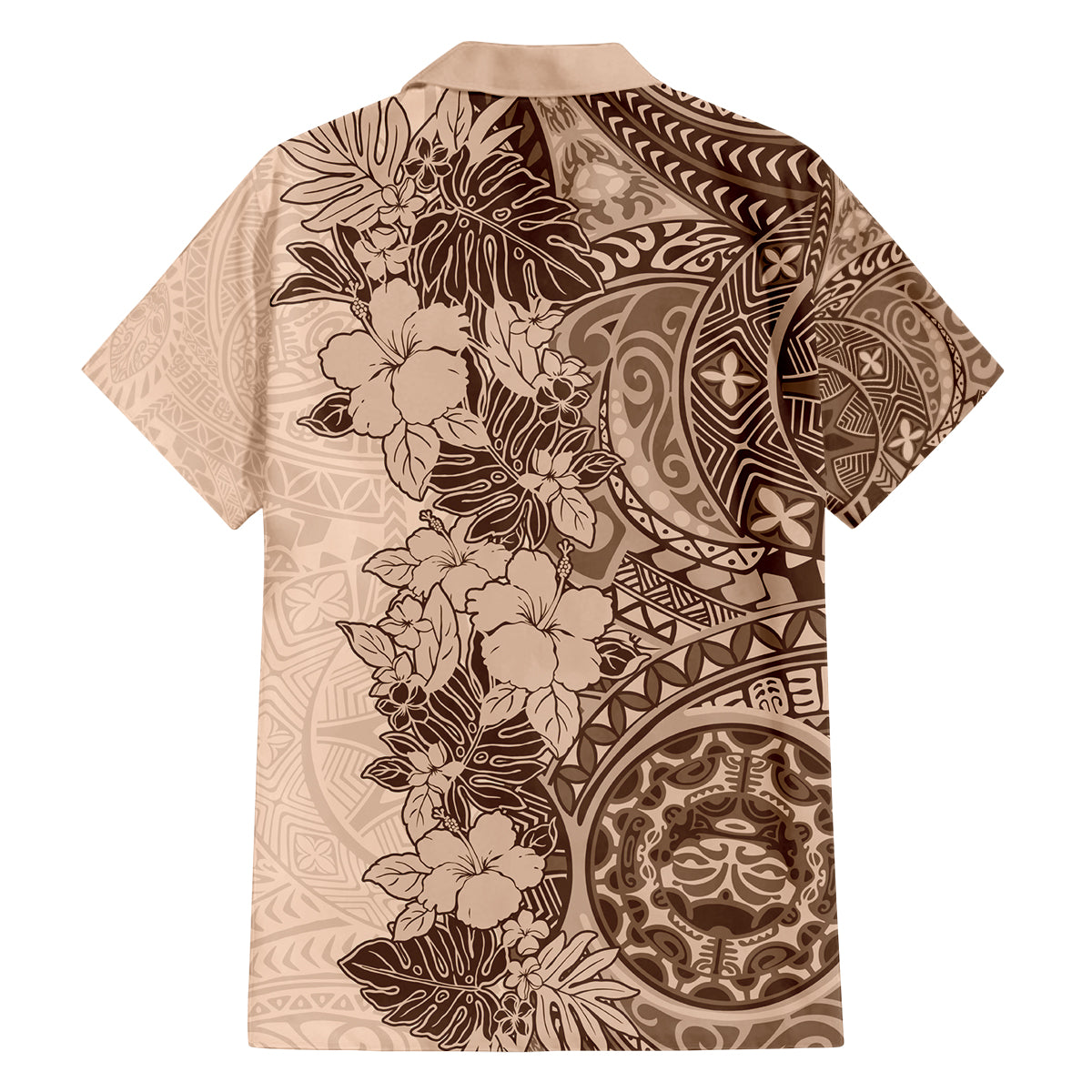 Polynesia Family Matching Tank Maxi Dress and Hawaiian Shirt Hibiscus and Hawaiian Tribal Tattoo Retro Style Pink Pastel LT9 - Polynesian Pride