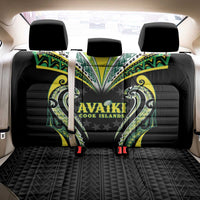 Rugby Cook Islands Avaiki Back Car Seat Cover Black Kuki Airani Tribal Maori Inspired LT9 - Polynesian Pride