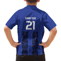 Custom Oceania Football NZ Auckland Hawaiian Shirt Maori Tribal Pattern