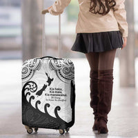Kia Haka Maori language Luggage Cover Te Reo Maori Inspired Art LT9 - Polynesian Pride