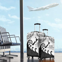 Kia Haka Maori language Luggage Cover Te Reo Maori Inspired Art LT9 - Polynesian Pride