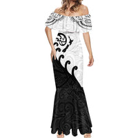 Kia Haka Maori language Mermaid Dress Te Reo Maori Inspired Art LT9 - Polynesian Pride