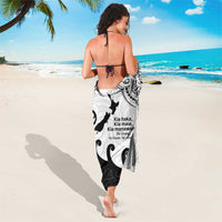 Kia Haka Maori language Sarong Te Reo Maori Inspired Art LT9 - Polynesian Pride