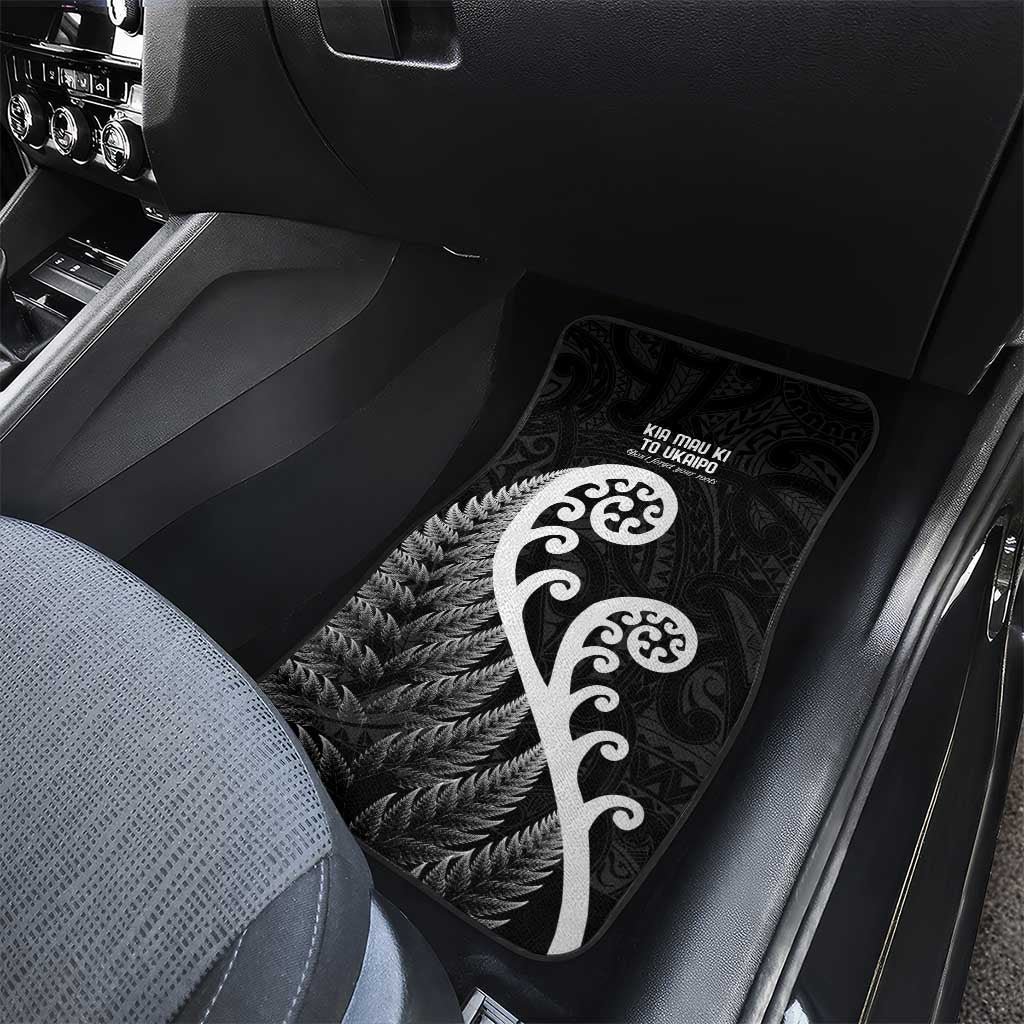 Kia Mau Ki To Ukaipo Car Mats Te Reo Maori Koru Fern Art LT9 - Polynesian Pride
