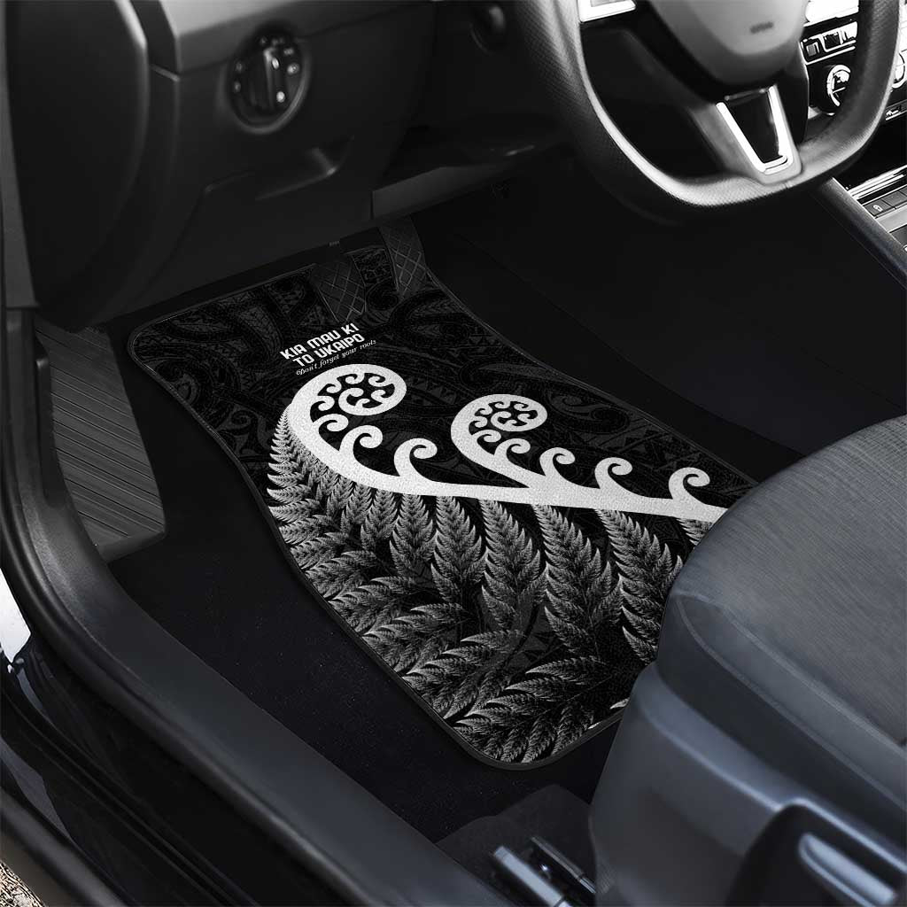 Kia Mau Ki To Ukaipo Car Mats Te Reo Maori Koru Fern Art LT9 - Polynesian Pride