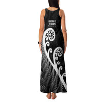 Kia Mau Ki To Ukaipo Family Matching Tank Maxi Dress and Hawaiian Shirt Te Reo Maori Koru Fern Art LT9 - Polynesian Pride