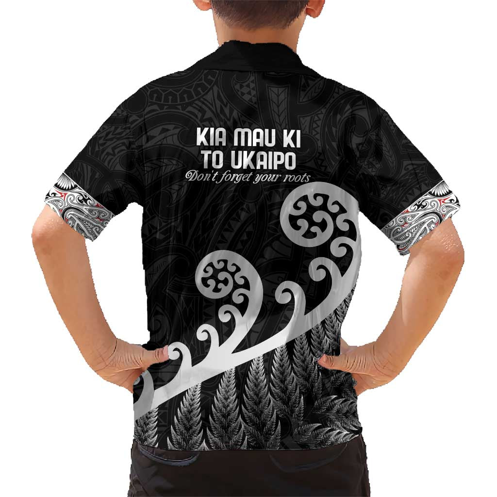 Kia Mau Ki To Ukaipo Hawaiian Shirt Te Reo Maori Koru Fern Art LT9 - Polynesian Pride