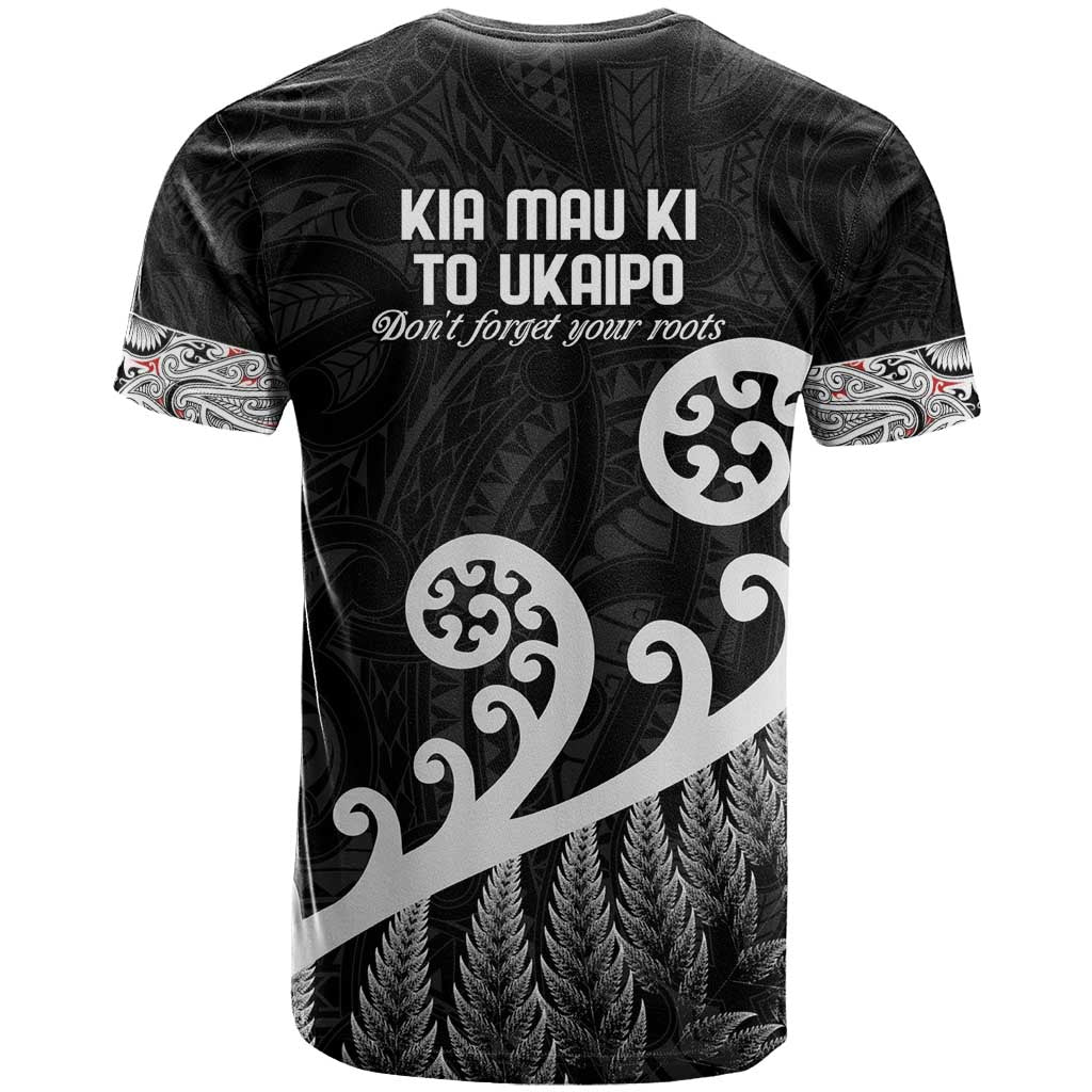Kia Mau Ki To Ukaipo T Shirt Te Reo Maori Koru Fern Art LT9 - Polynesian Pride