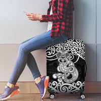 Te Reo Maori Tiki Inspired Art Luggage Cover LT9 - Polynesian Pride