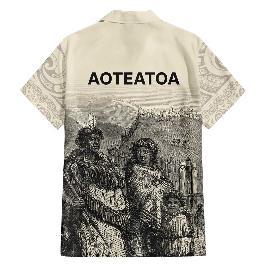 Whanau Maori Language Family Matching Long Sleeve Bodycon Dress and Hawaiian Shirt Te Reo Maori Inspired Art LT9 - Polynesian Pride