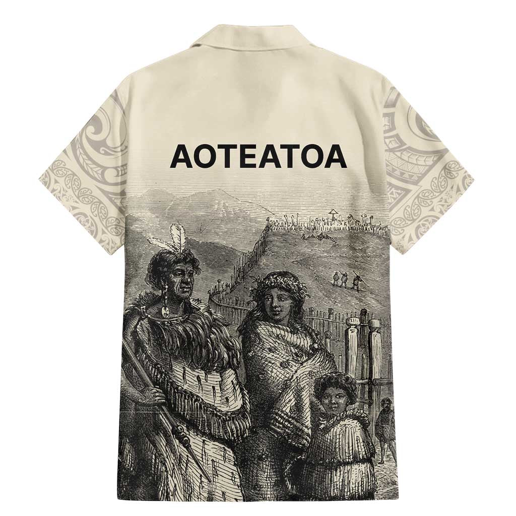 Whanau Maori Language Family Matching Mermaid Dress and Hawaiian Shirt Te Reo Maori Inspired Art LT9 - Polynesian Pride