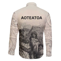 Whanau Maori Language Family Matching Off Shoulder Short Dress and Hawaiian Shirt Te Reo Maori Inspired Art LT9 - Polynesian Pride