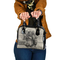 Whanau Maori Language Shoulder Handbag Te Reo Maori Inspired Art LT9 One Size Nude - Polynesian Pride