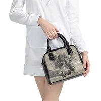 Whanau Maori Language Shoulder Handbag Te Reo Maori Inspired Art LT9 - Polynesian Pride