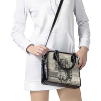 Whanau Maori Language Shoulder Handbag Te Reo Maori Inspired Art LT9 - Polynesian Pride