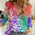 Polynesian Sunset Plumeria Women Casual Shirt Pacific Island Tribal Blossom Style LT9 Female Blossom - Polynesian Pride