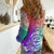 Polynesian Sunset Plumeria Women Casual Shirt Pacific Island Tribal Blossom Style LT9 - Polynesian Pride