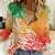Polynesian Sunset Plumeria Women Casual Shirt Pacific Island Tribal Reggae Style LT9 Female Reggae - Polynesian Pride