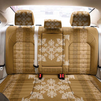 Hawaiian Quilt Block Design Back Car Seat Cover Gold Hawaii Culture Motifs LT9 - Polynesian Pride