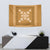Hawaiian Quilt Block Design Tapestry Gold Hawaii Culture Motifs - Polynesian Pride
