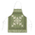 Hawaiian Quilt Block Design Apron Lime Hawaii Culture Motifs - Polynesian Pride
