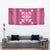 Hawaiian Quilt Block Design Tapestry Pink Hawaii Culture Motifs - Polynesian Pride