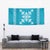 Hawaiian Quilt Block Design Tapestry Teal Hawaii Culture Motifs - Polynesian Pride