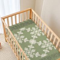 Hawaiian Quilt Pattern Baby Bed Cover Lime Hawaii Culture Tropical LT9 - Polynesian Pride