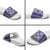 Hawaiian Quilt Pattern Slide Sandals Purple Hawaii Culture Tropical - Polynesian Pride