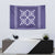 Hawaiian Quilt Pattern Tapestry Purple Hawaii Culture Tropical - Polynesian Pride