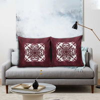 Palm Leaf Quilt Pattern Pillow Cover Hawaii Culture Floral - Polynesian Pride