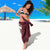 Palm Leaf Quilt Pattern Sarong Hawaii Culture Floral - Polynesian Pride