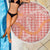 Pink Tropical Floral Palaka Beach Blanket Hawaiian Quilt Pattern - Polynesian Pride