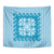 Blue Ulu Palaka Quilt Pattern Tapestry Hawaii Culture Breadfruit - Polynesian Pride
