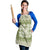 Green Ulu Palaka Quilt Pattern Apron Hawaii Culture Breadfruit - Polynesian Pride