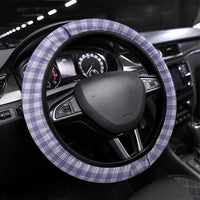 Aloha Vintage Palaka Floral Hawaiian Quilt Steering Wheel Cover Poni Motif LT9 Universal Fit Purple - Polynesian Pride
