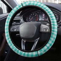 Aloha Vintage Palaka Floral Hawaiian Quilt Steering Wheel Cover Polu Motif LT9 - Polynesian Pride