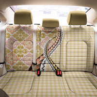 Aloha Vintage Palaka Floral Hawaiian Quilt Back Car Seat Cover Melemele Motif LT9 - Polynesian Pride