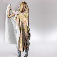 Aloha Vintage Palaka Floral Hawaiian Quilt Hooded Blanket Melemele Motif LT9 - Polynesian Pride
