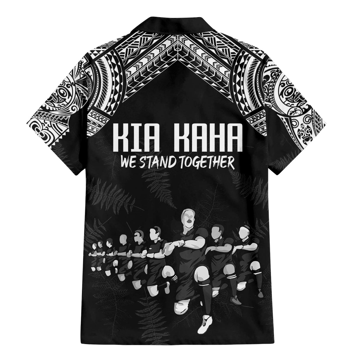 NZ Rugby Family Matching Mermaid Dress and Hawaiian Shirt Kapa Opango Maori Haka With Years of The All Black Champions LT9 - Polynesian Pride