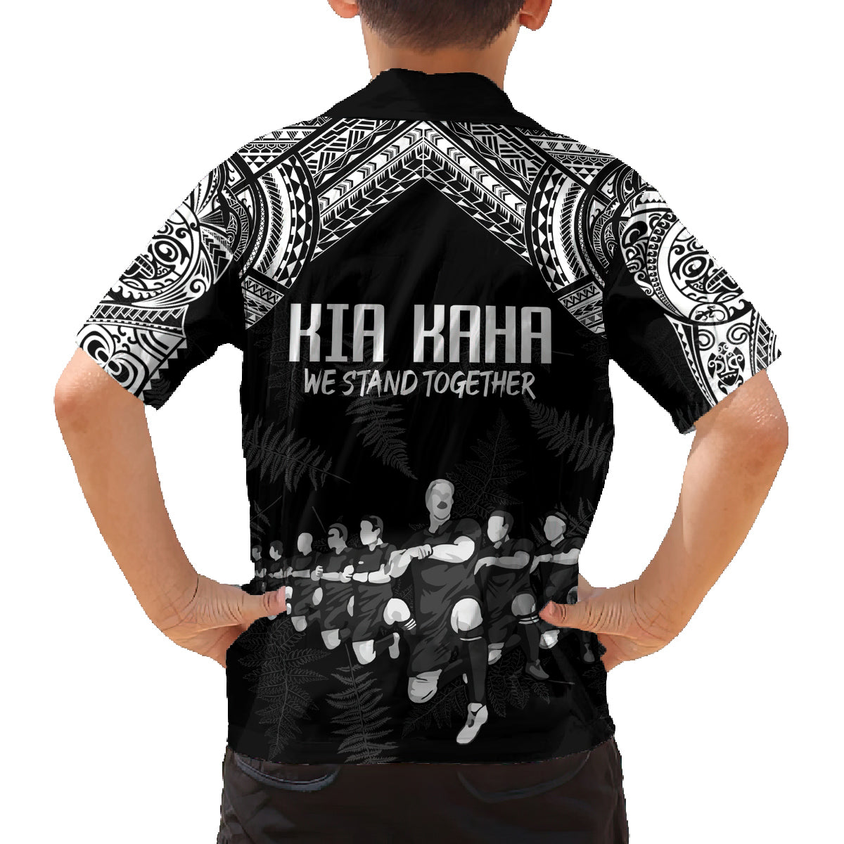 NZ Rugby Family Matching Tank Maxi Dress and Hawaiian Shirt Kapa Opango Maori Haka With Years of The All Black Champions LT9 - Polynesian Pride