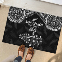 NZ Rugby Rubber Doormat Kapa Opango Maori Haka With Years of The All Black Champions LT9 - Polynesian Pride