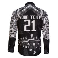Custom NZ Rugby Family Matching Short Sleeve Bodycon Dress and Hawaiian Shirt Kapa Opango Maori Haka With Years of The All Black Champions LT9 - Polynesian Pride