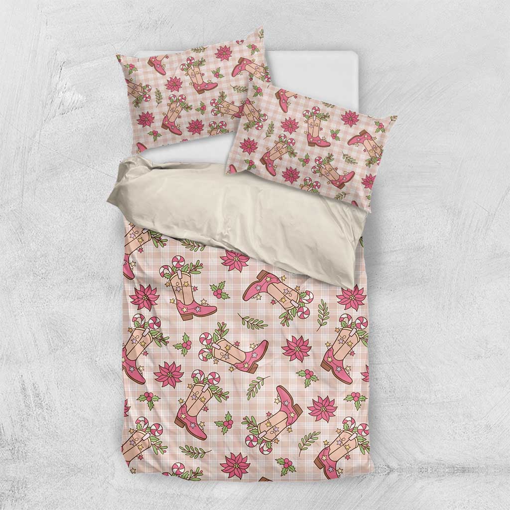 Beige Paniolo Palaka Hawaiian Cowgirl Christmas Bedding Set LT9 US Twin 172cm x 218cm Beige - Polynesian Pride