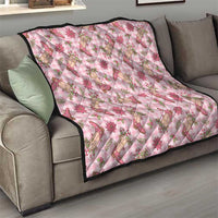 Pink Paniolo Palaka Hawaiian Cowgirl Christmas Quilt LT9 - Polynesian Pride