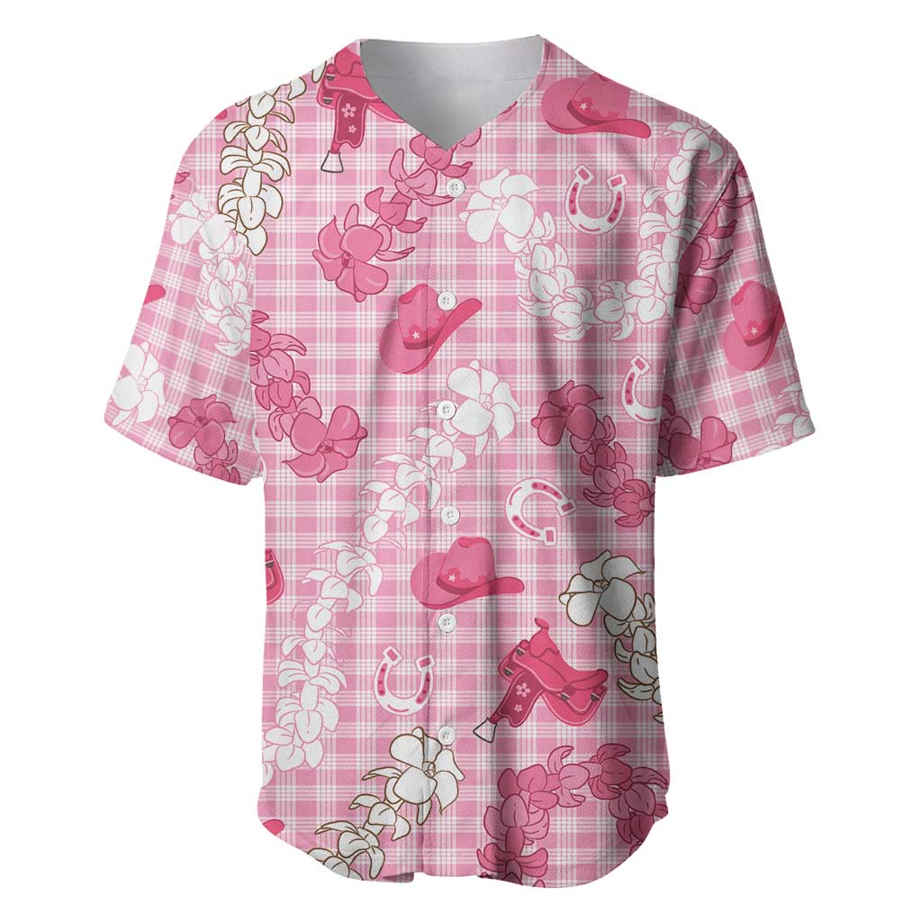 Paniolo Palaka Hawaiian Cowgirl Baseball Jersey - Polynesian Pride