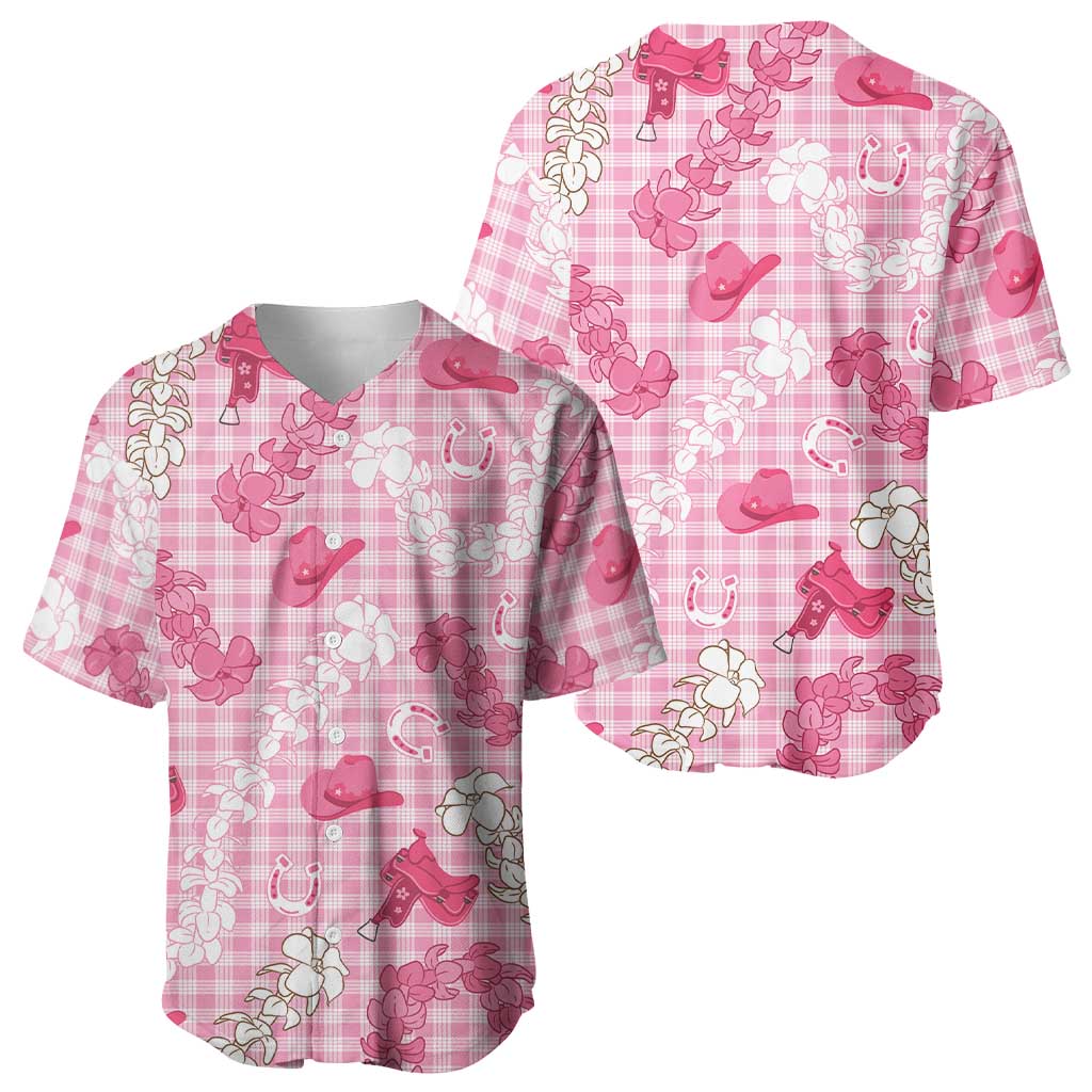 Paniolo Palaka Hawaiian Cowgirl Baseball Jersey - Polynesian Pride