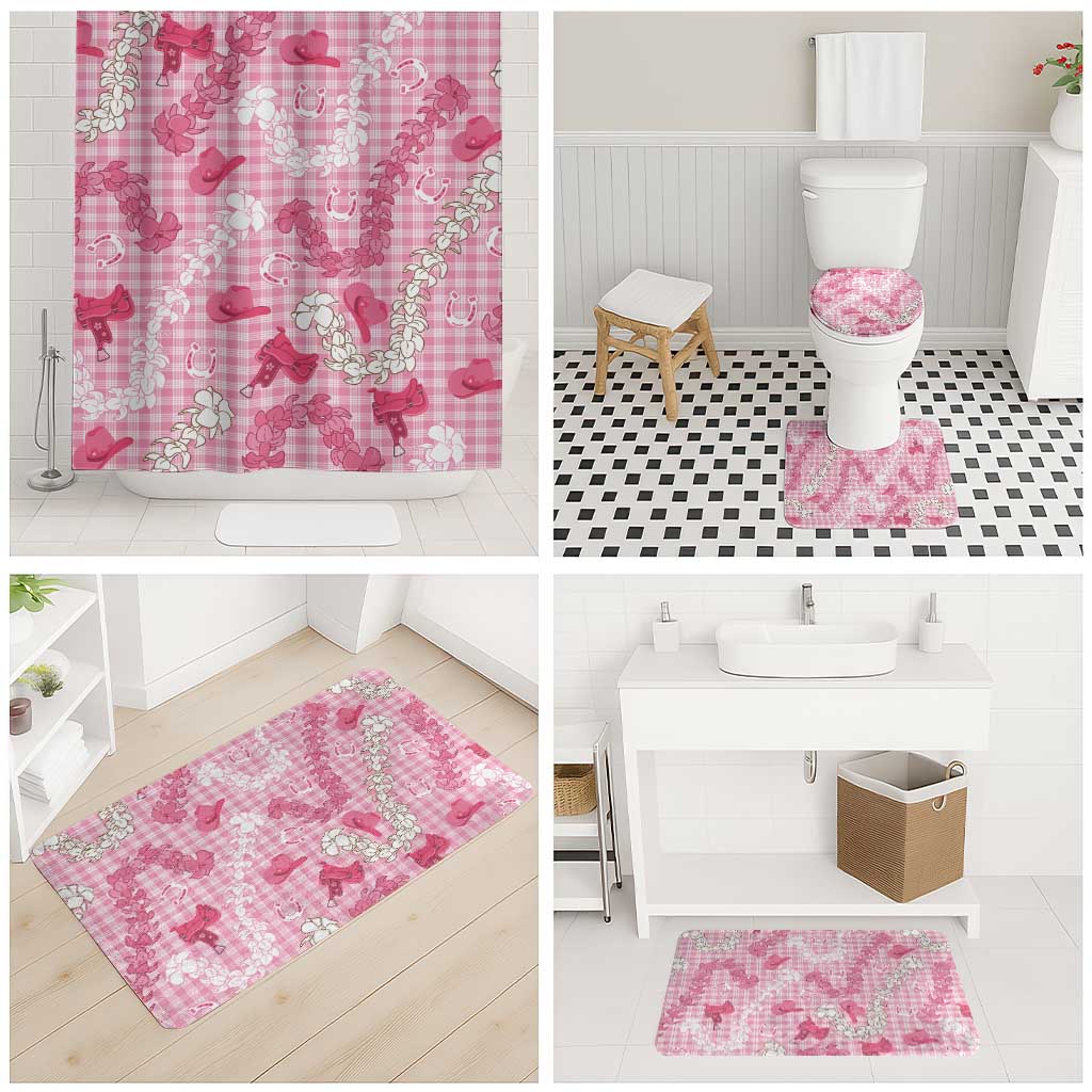 Paniolo Palaka Hawaiian Cowgirl Bathroom Set - Polynesian Pride