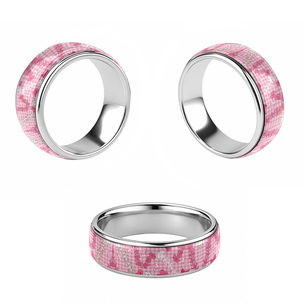Paniolo Palaka Hawaiian Cowgirl Classic Ring - Polynesian Pride